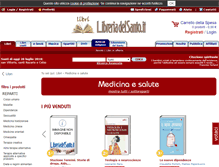 Tablet Screenshot of libreriadellasalute.it